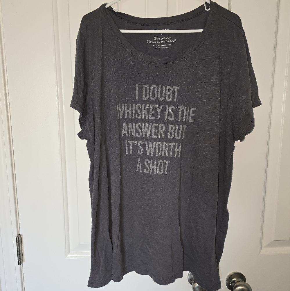 Gray Graphic T-Shirt